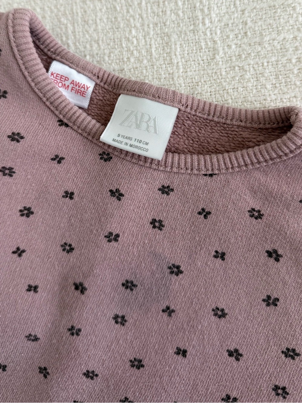 Zara Toddler Girl Pink Floral Top & Bottom Set - Picture 9 of 13